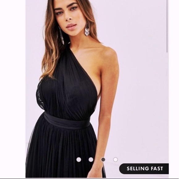 One shoulder maxi dress - Picture 1 of 7